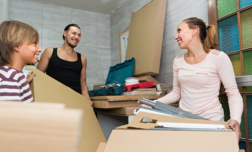 Moving team supporting a residential relocation in Herne Hill