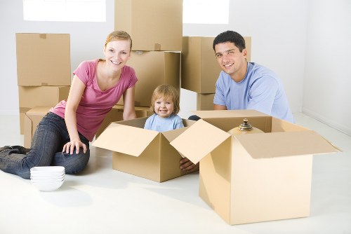 Commercial moving team planning a business relocation in Herne Hill