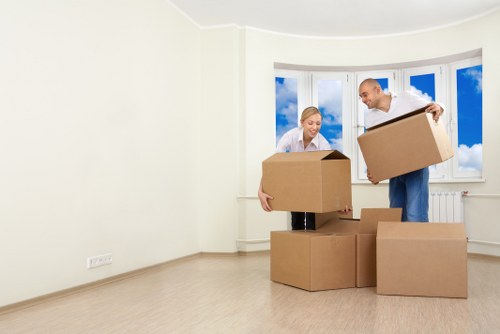 Furniture handling during a Herne Hill house move