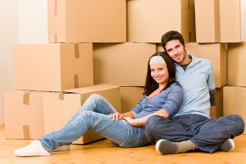 Careful loading support for a move in Herne Hill