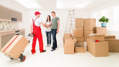 Office removals support for a local Herne Hill business