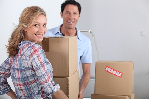 Careful moving of furniture from a Herne Hill flat with narrow stairs